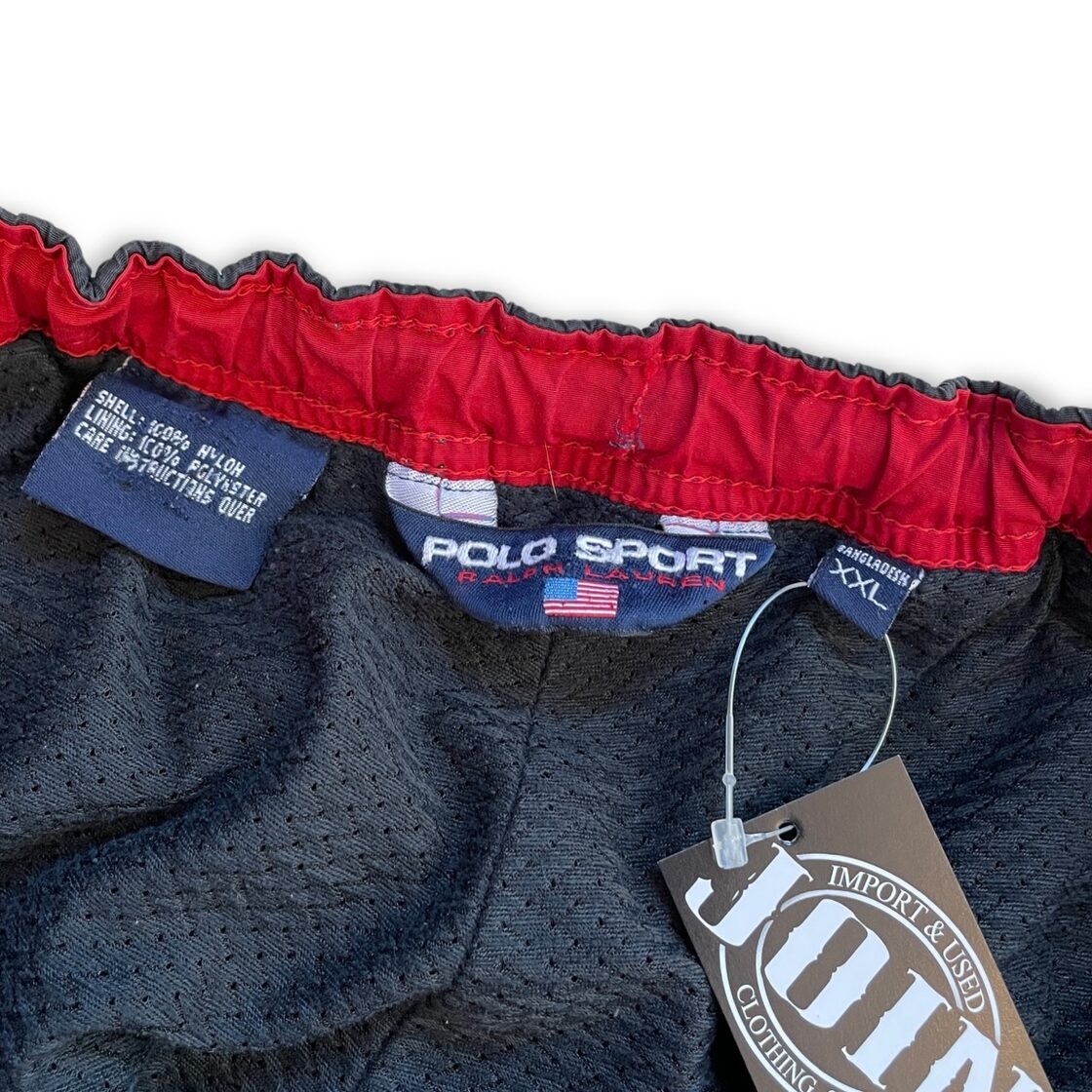 90s POLO SPORT(ポロスポーツ) Nylon Pants ナイロンパンツ ブラック 