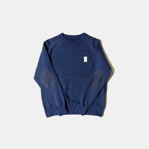 Elbow Patch Sweat(Navy)