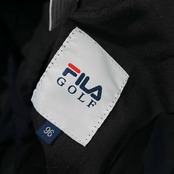 FILA GOLF フィラゴルフ ストレッチ コットン ハーフパンツ ショーツ 96 /黒 ブラック/メンズ