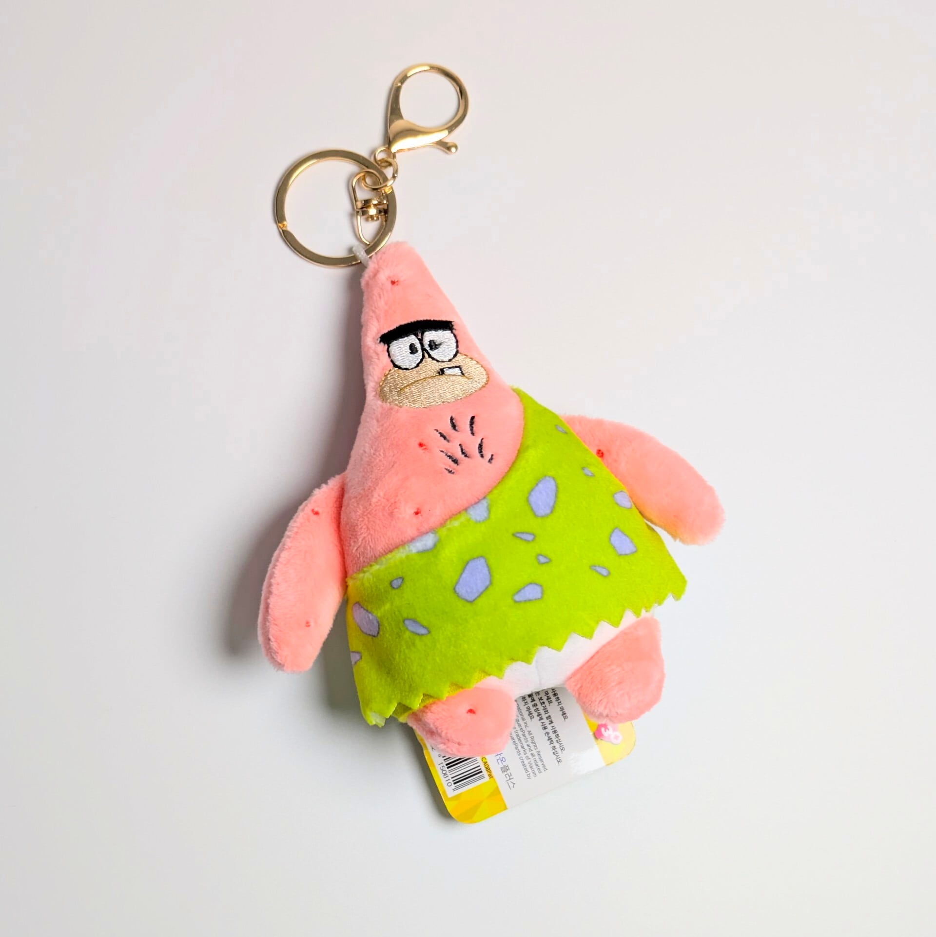 【お客様専用】【 SpongeBob SquarePants ( スポンジボブ )  】パトリック スター 原始人ver.  / ぬいぐるみキーホルダー / プラッシュキーホルダー 〚アメリカン雑貨 アメトイ〛