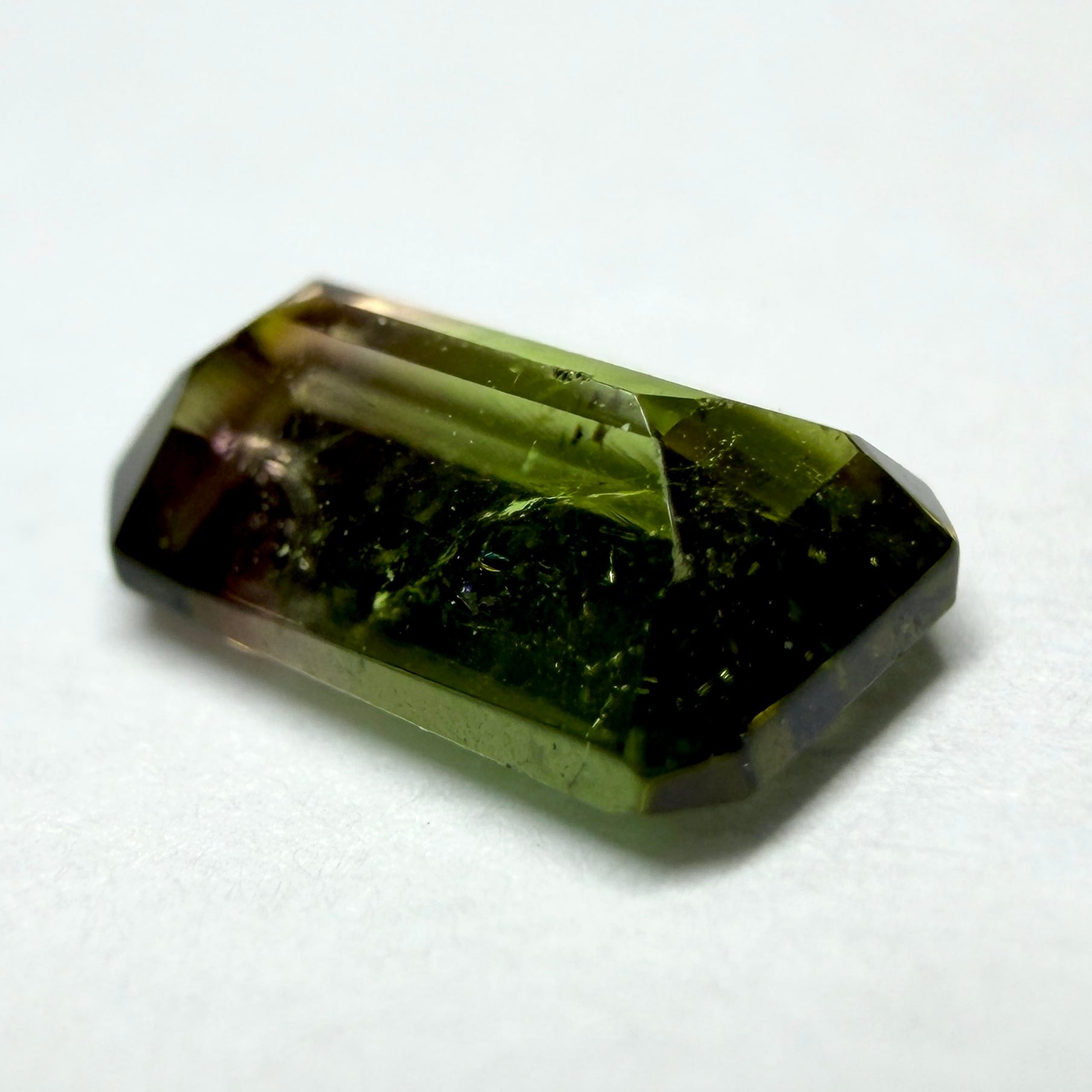 A594 天然バイカラートルマリン 0.795ct | Petal Gem