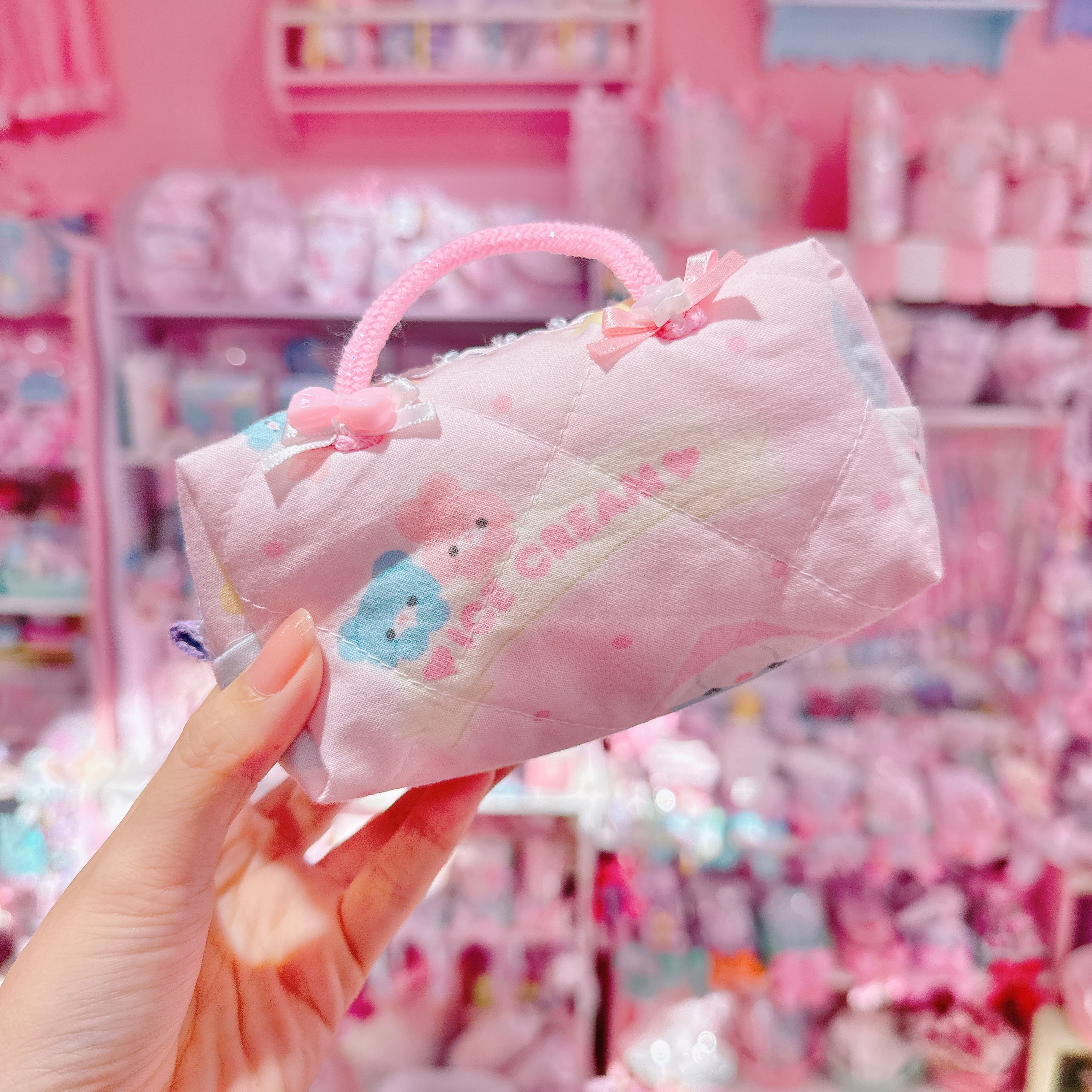 【K2】79-12ミニボストンバッグ風ポーチ