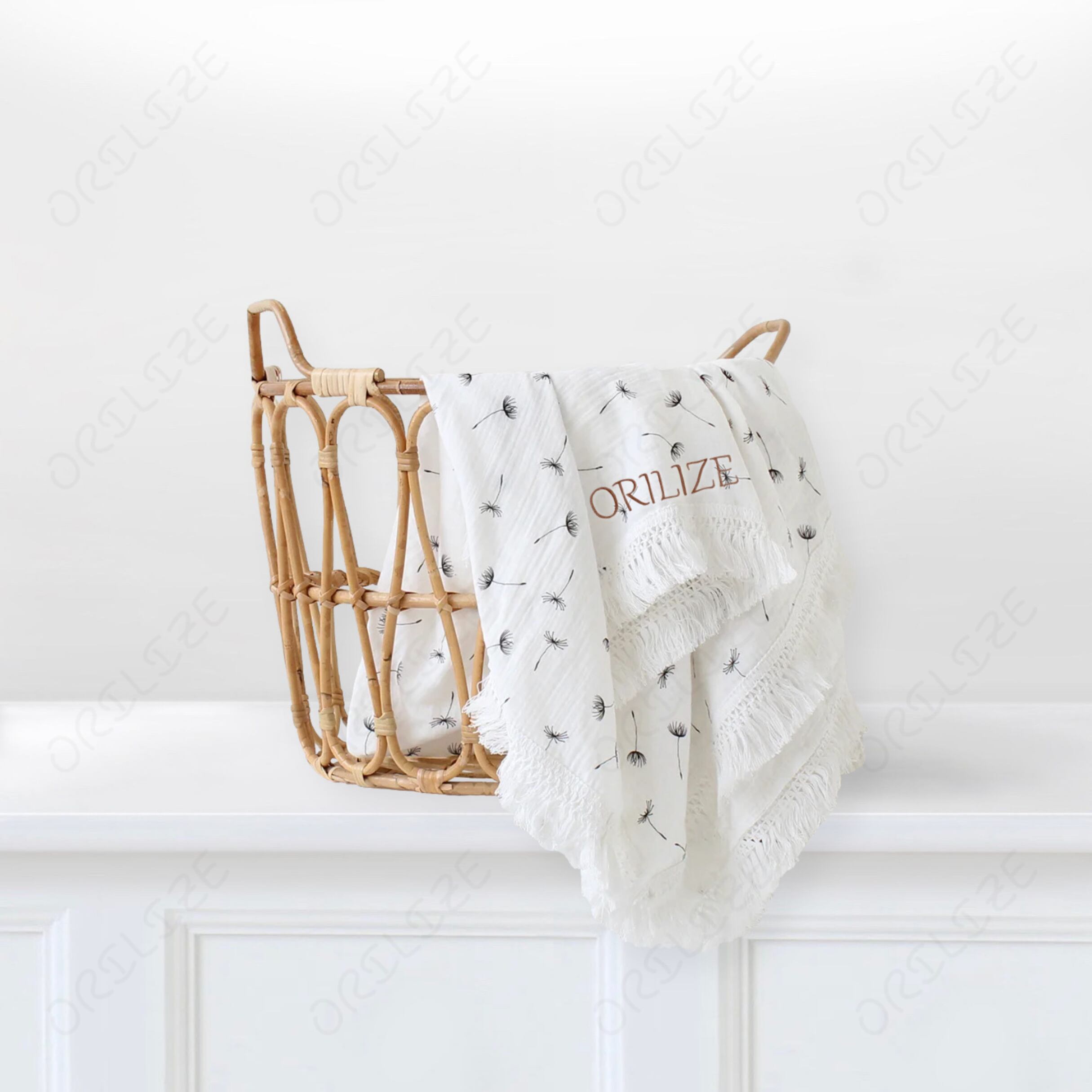 ブランケット おくるみ たんぽぽ