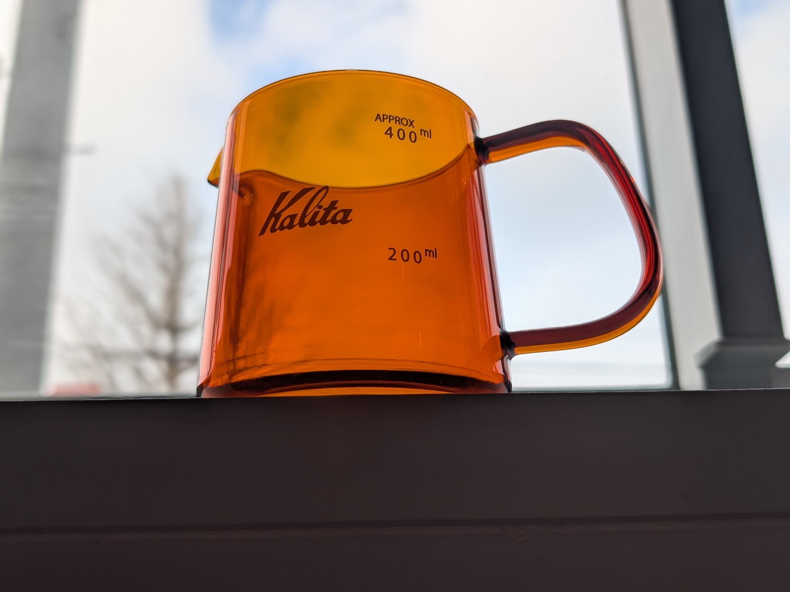 Jug400（アンバー） | kalita | inoya | Basic Life Store いつまでも