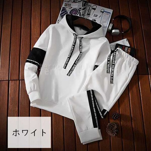 予約 メンズ服 スウェット 上下セットアップ ルームウェア ジャージ パーカー スポーツウェア トレーニングウェア 部屋着 パーカー ジップアップ トレーナー 長袖 スウェットパンツ ロングパンツ ウエストゴム ストレッチ素材 mp-274