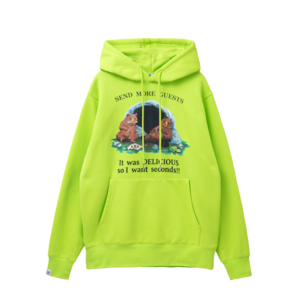 SG bear hoodie(Lime)