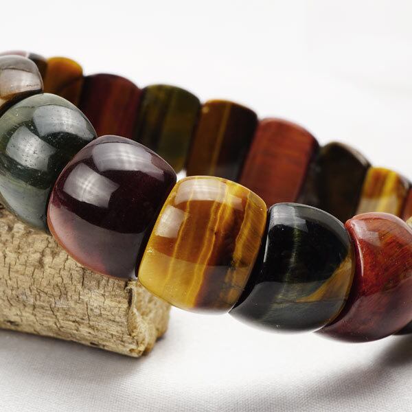 ミックスタイガーアイ バングル ランダム発送 メール便送料無料 [M便 1/10] 711-343