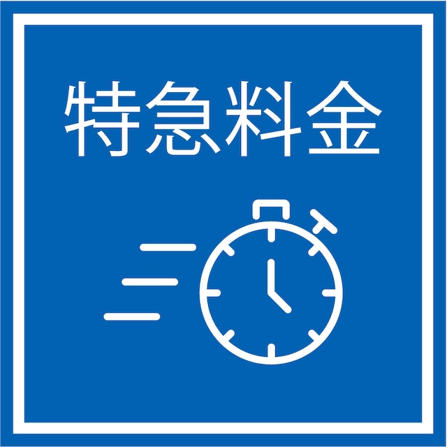【Ti Amo】特急料金/ペーパーアイテム用/オプション