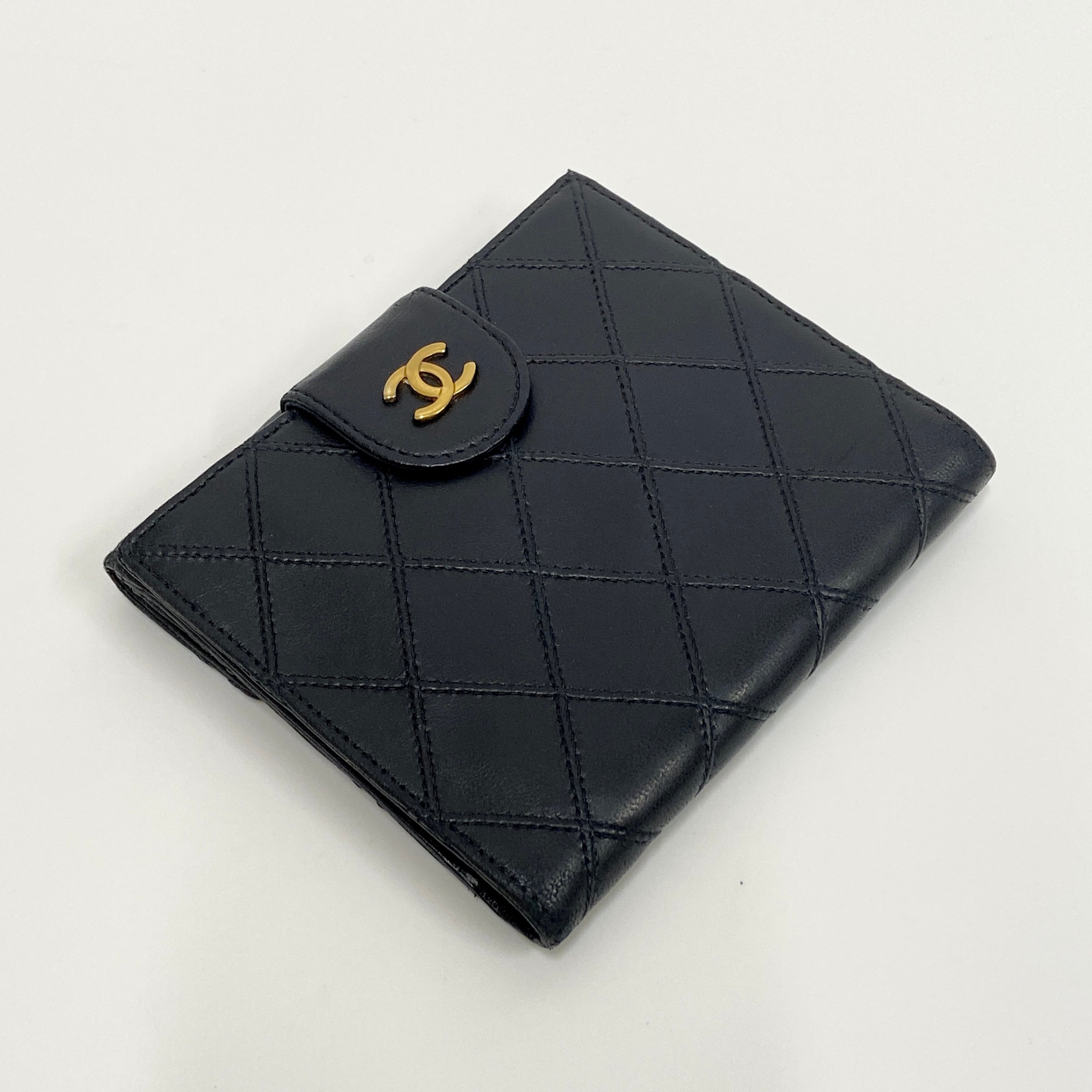 Reserved items※ CHANEL シャネル ビコローレ Wホック 2つ折り財布 ...