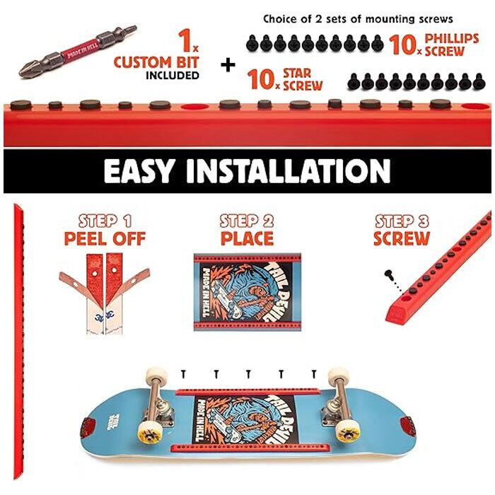 TAIL DEVIL) RAIL DEVIL RED レールデビル スパークプレート