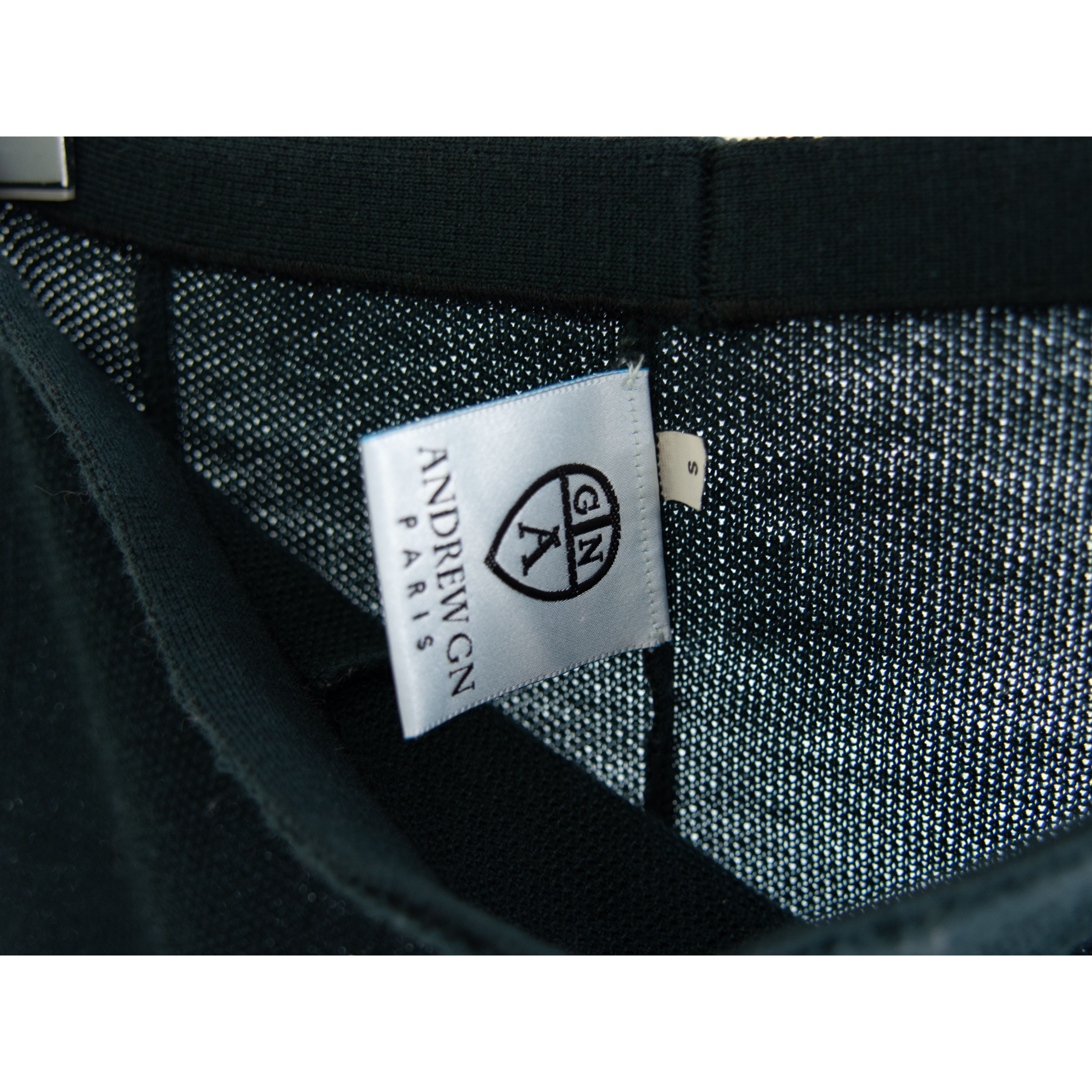 【ANDREW GN】Made in Italy knit skirt（アンドリュー ゲン イタリア製 ニットスカート）10d