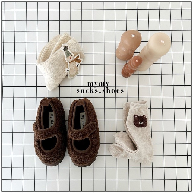 予約 Dachshund Shoes - brown   [ my my ]