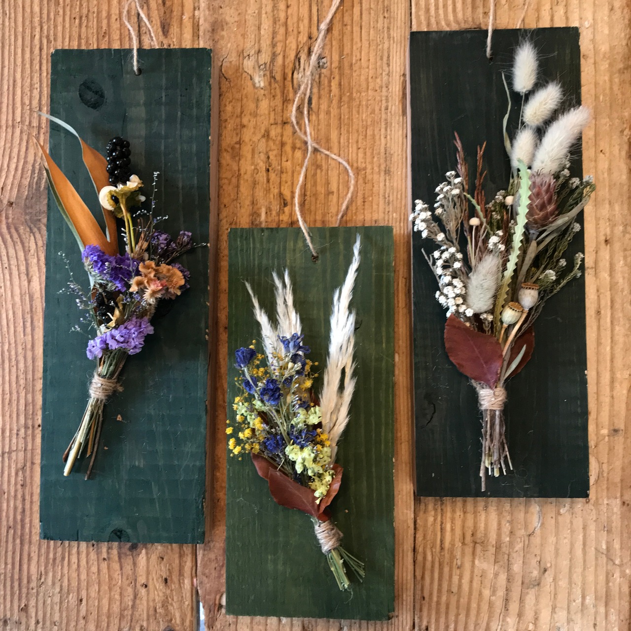 植物標本 花束(麻紐付き)