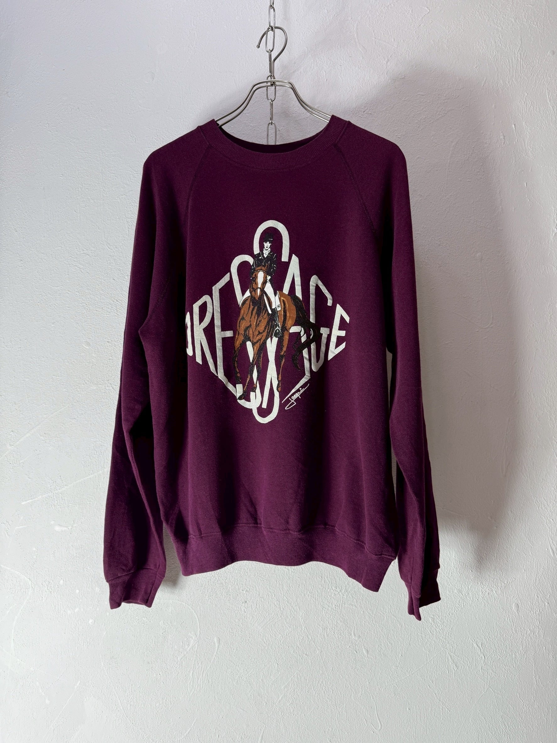 80’s USA made “Dressage” sweat shirt