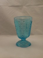 ブルー硝子グラス Blue color glass(made in Japan)     