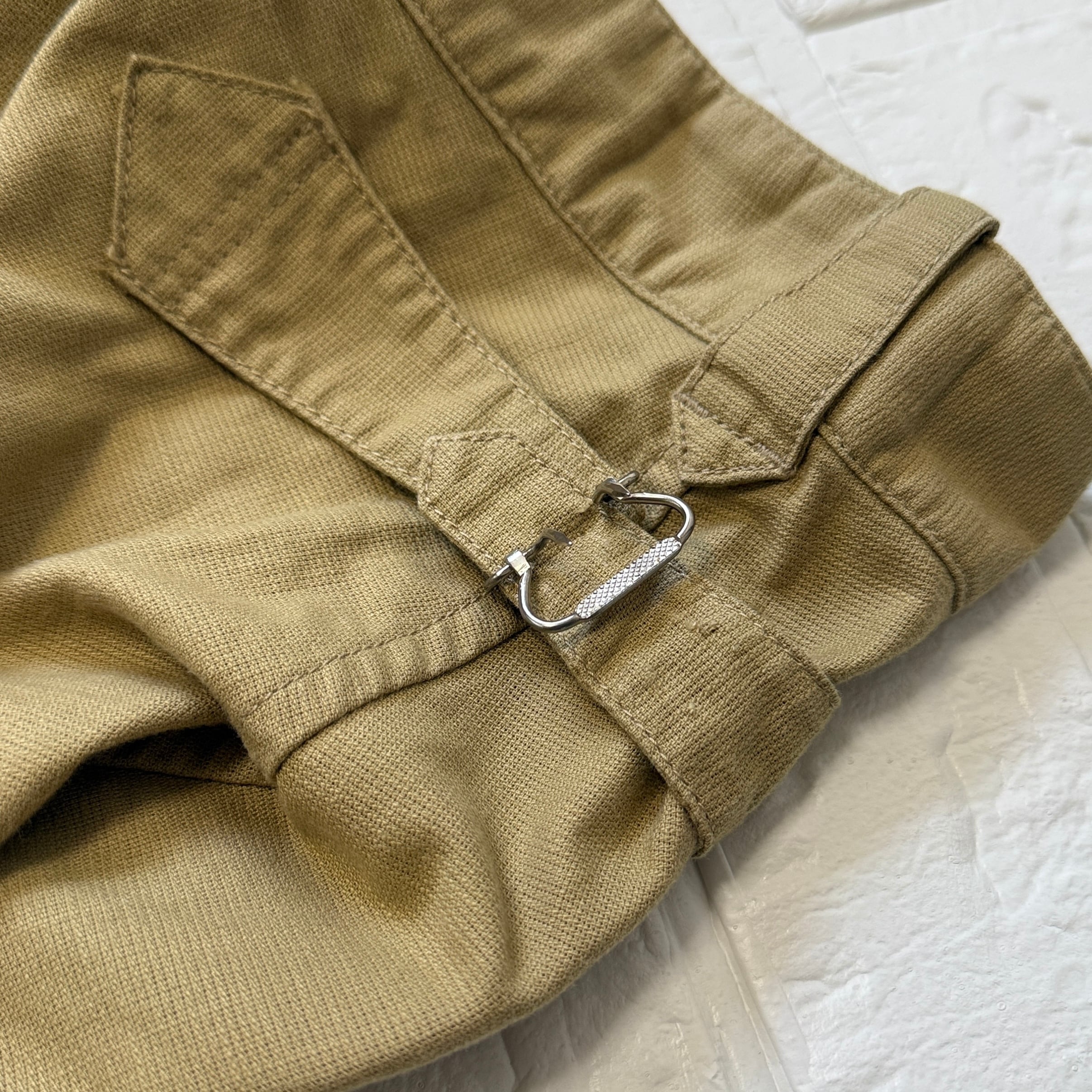 ANATOMICA コットン フィッシャーマンパンツ ベージュ サイズ40 (L相当