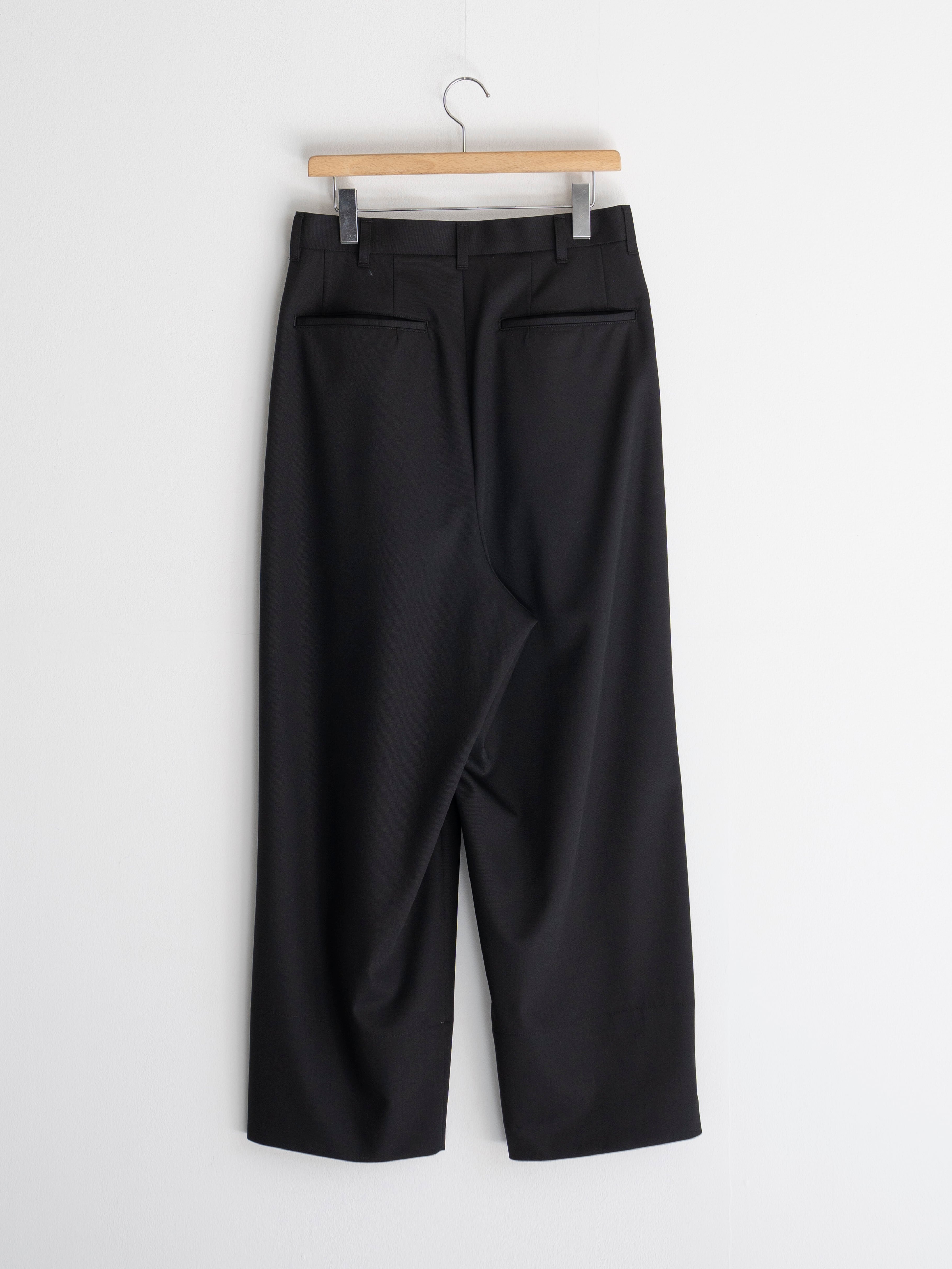 SEEALL 80S TACK PANTS BLACK SAU63 PT183 | BEST PACKING STORE