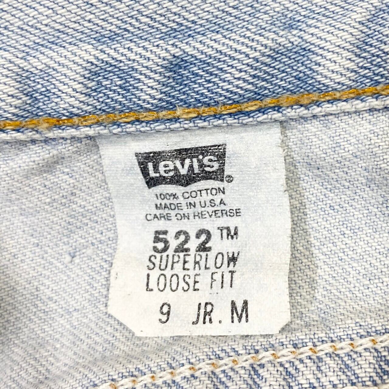 USA製 Levi's リーバイス 522 スリムテーパード デニムパンツ ジーンズ ...