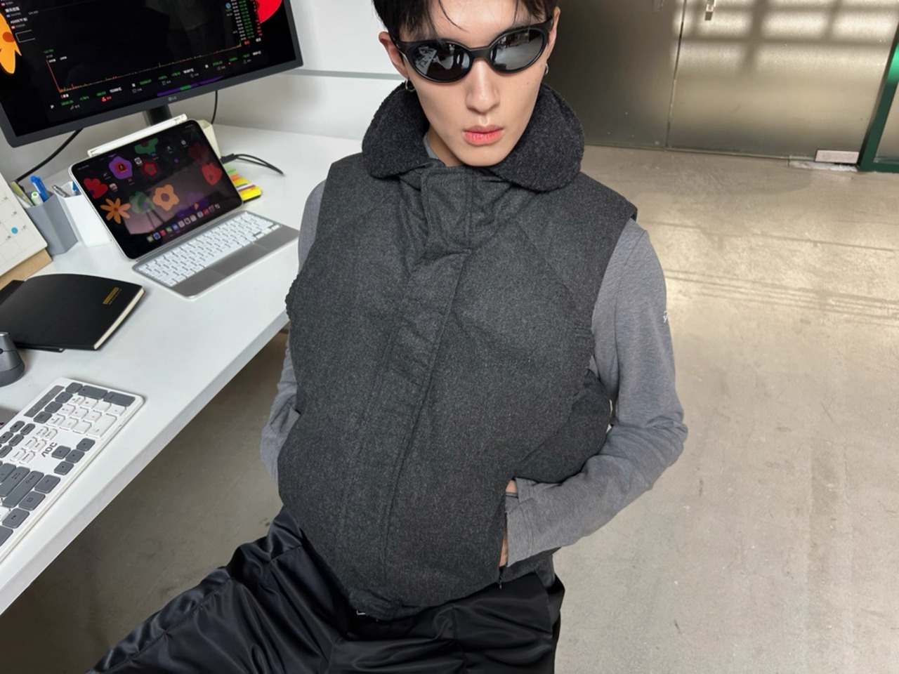 Yausye 20 Multi-structure Wool Vest