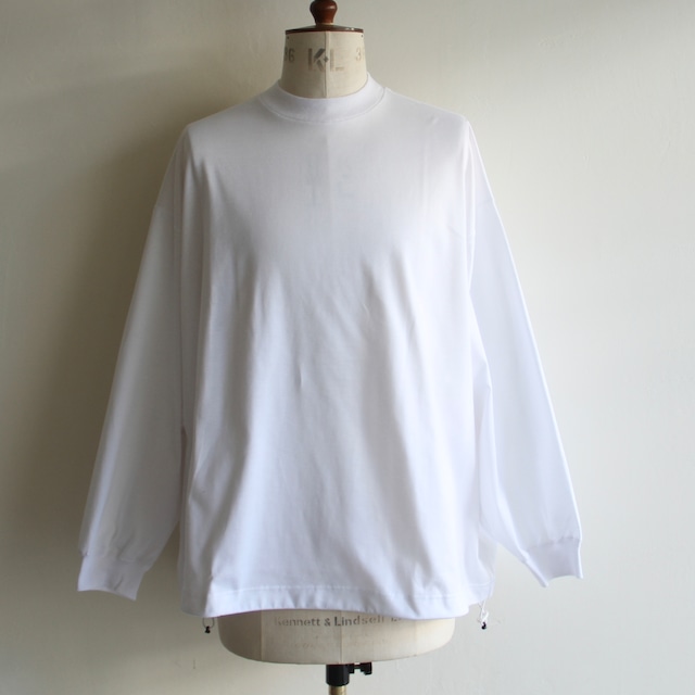 is-ness【 mens 】balloon long sleeve tee ( color block )