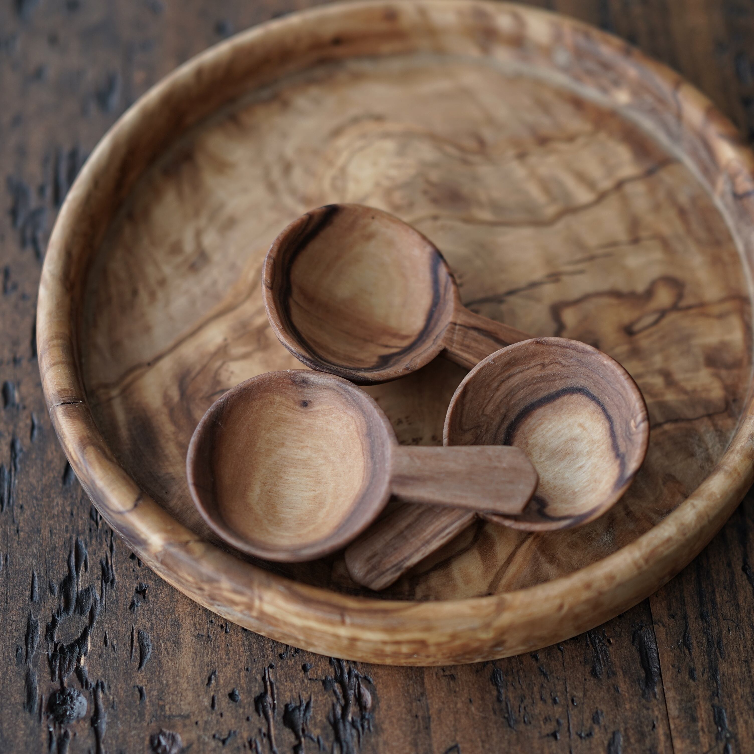 オリーブウッドミニスプーン