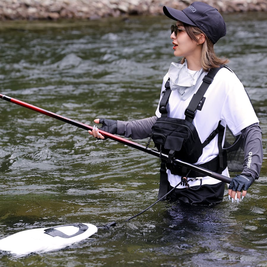 COZAGAWA - Tシャツ（白：ドライ）バックプリント 古座川 Sacred