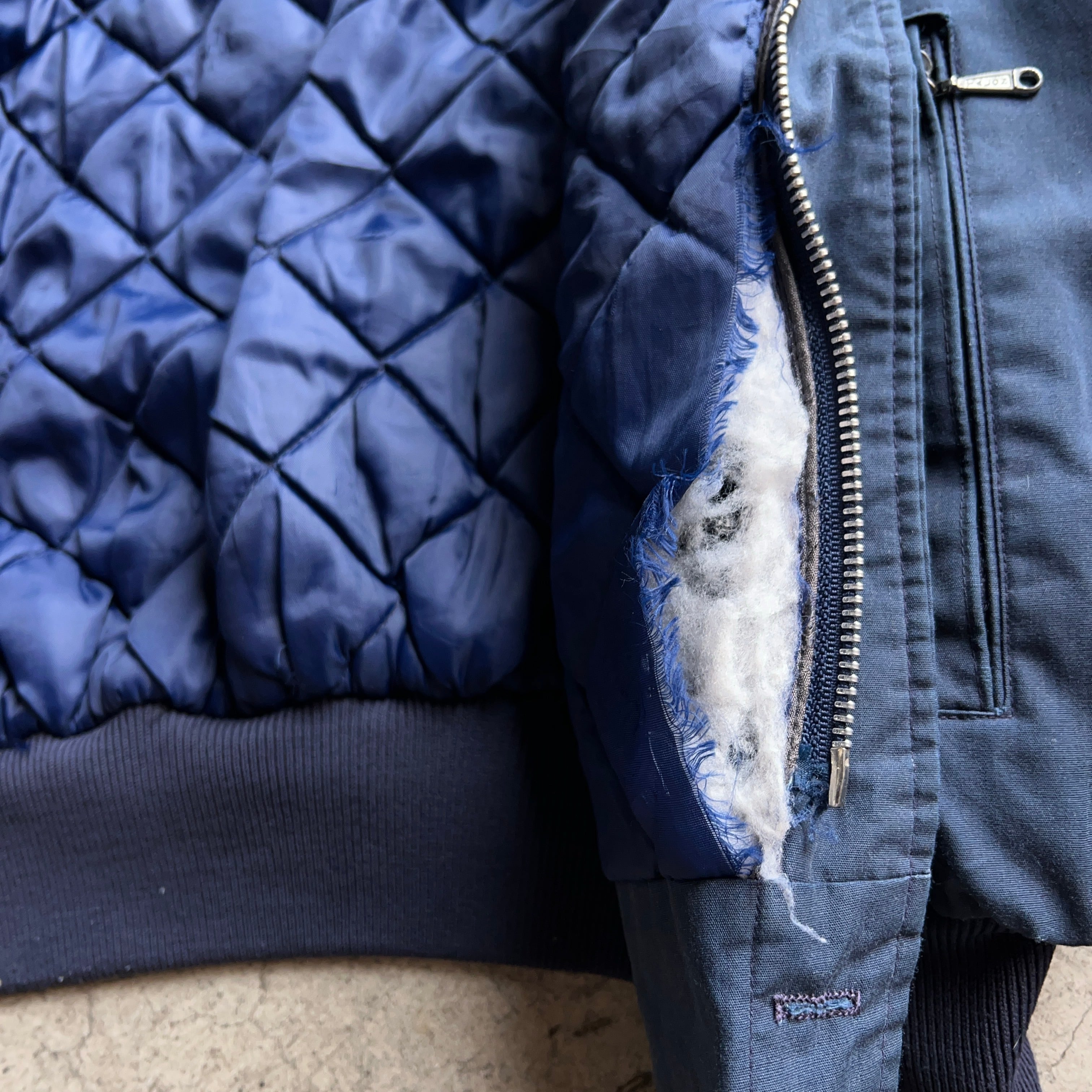 70's~80's Montgomery Ward Cupshoulder Jacket NAVY 70年代 80年代