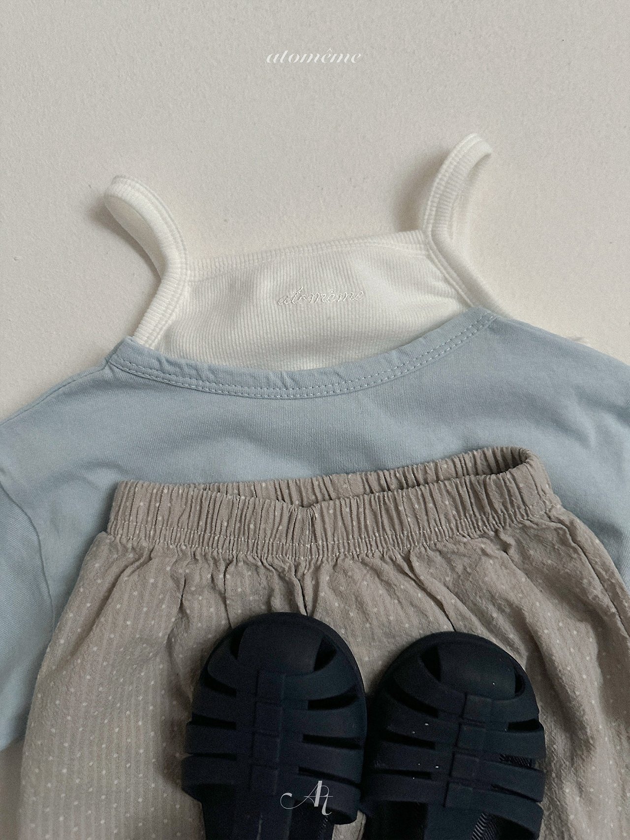 [atomeme] Baby Dot Pants / [아토메메] 베이비도트팬츠