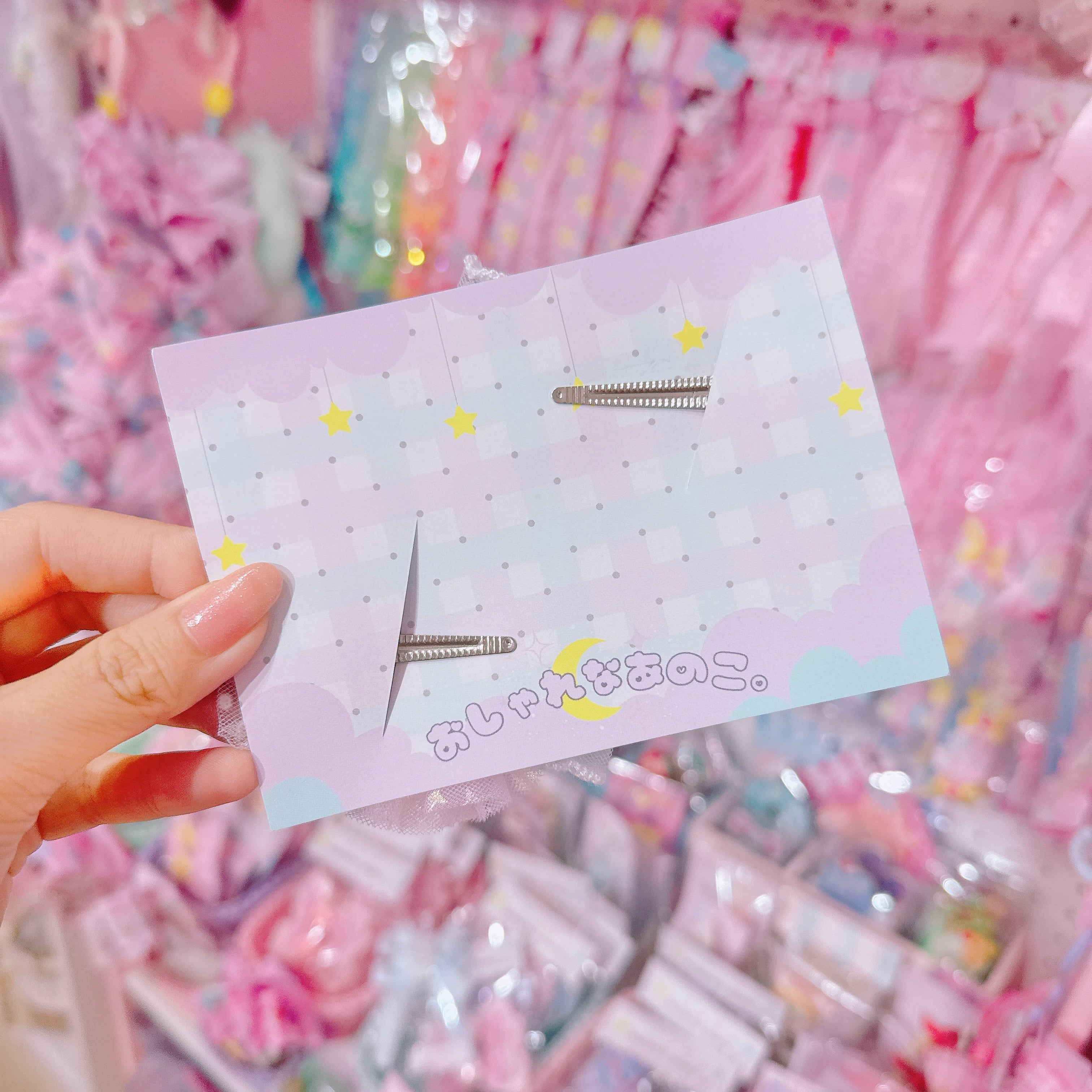 【P6】6-2ツインヘアクリップ