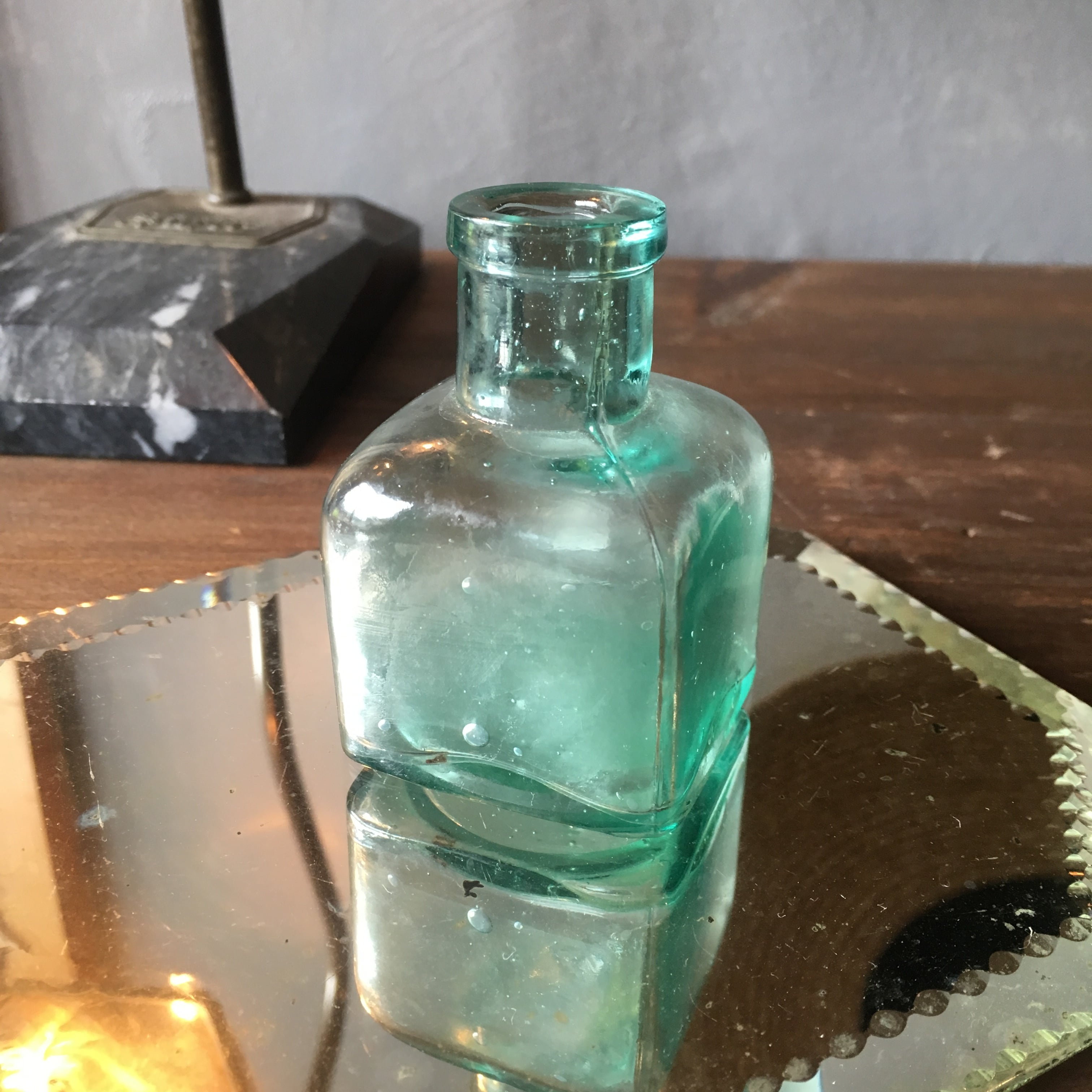 イギリス ヴィンテージ インクボトル ブロカント