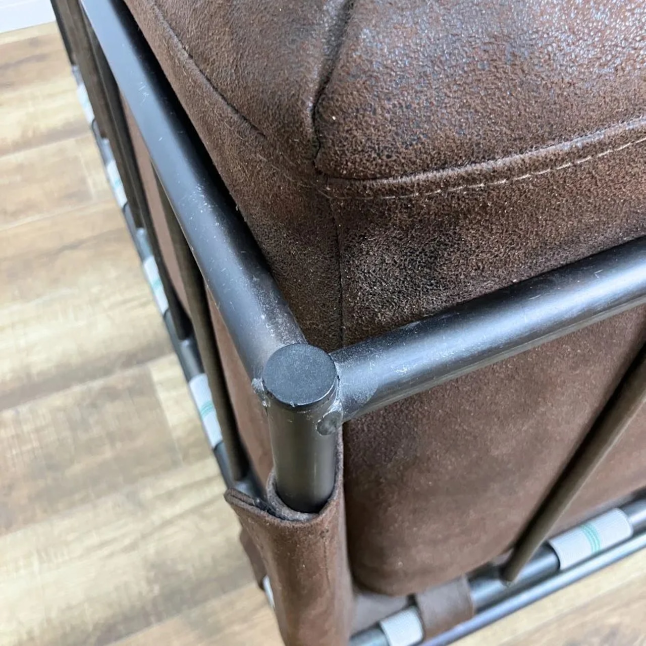 JOURNAL STANDARD FURNITURE LAVAL SECTIONAL SOFA BLOCK CORNER LEATHER  ジャーナルスタンダード ファニチャー コーナーソファ ブラウン  【中古】【250サイズ】