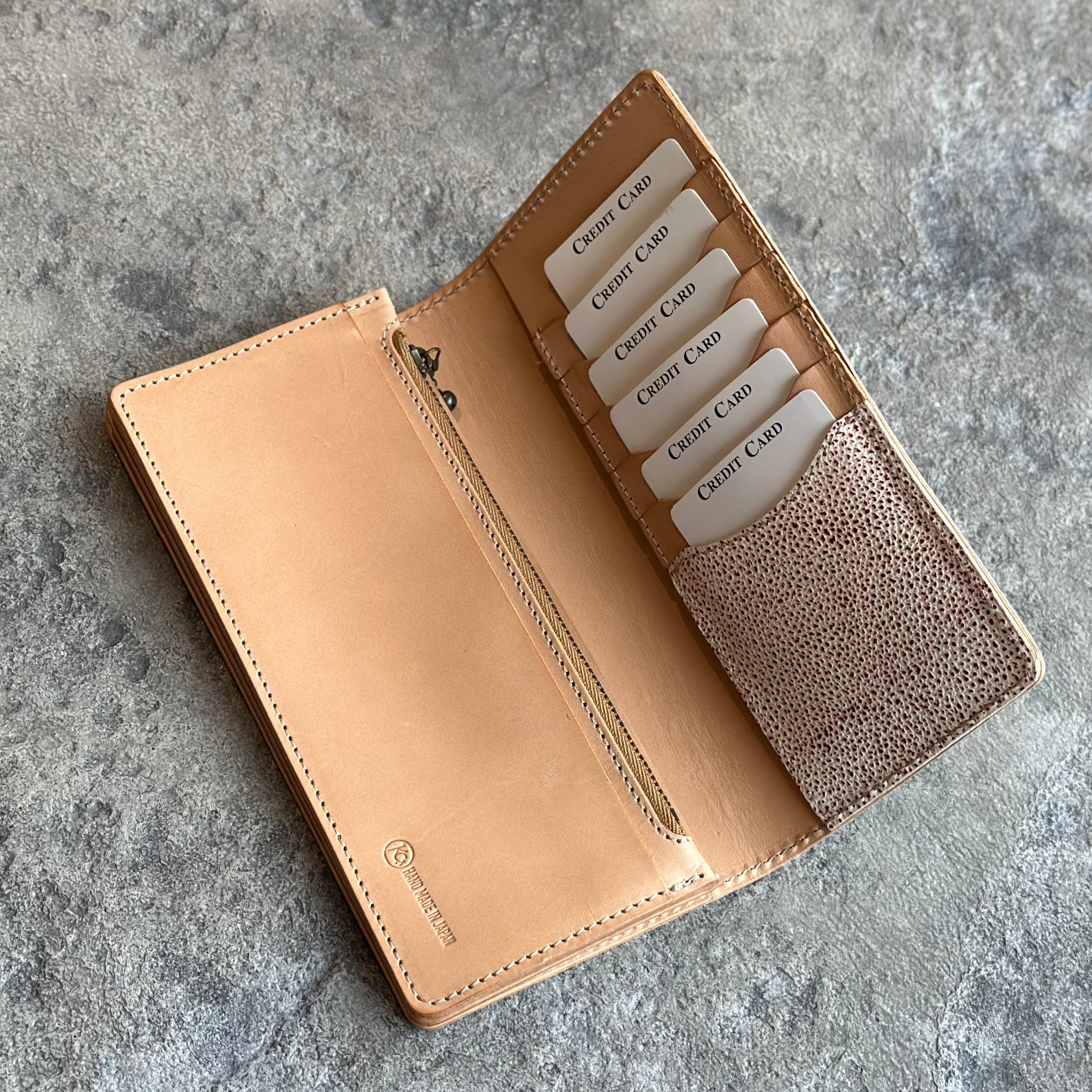 限定商品】ウォレット スタンダード 姫路黒桟革 白漆 | ケイシイズ