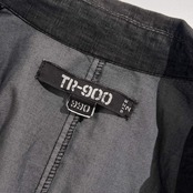 イタリア製 TR-900 TRANSIT PAR SUCH トランジットパーサッチ ピケ コーデュロイ ジャケット 2/ダークグレー系 レディース