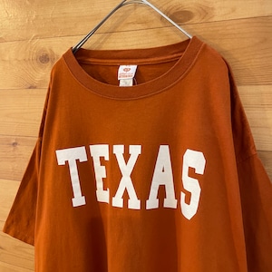 【UNIVERSTIY COOP】カレッジ テキサス大学 ロゴ TEXAS Tシャツ XL ビッグサイズ US古着 アメリカ古着