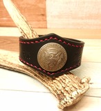 アメリカ  ハーフダラーのコンチョブレスレット