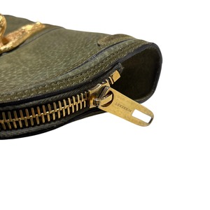 BURBERRY PRORSUM grainy nubuck alma fox clutch bag