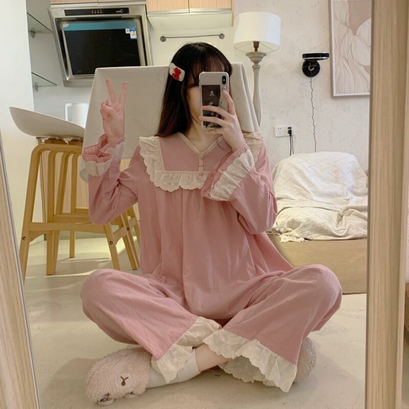 オータムレディーススプリング ロング 大人ガーリー スウィート キュート カジュアル 春物 秋物 萌量不足27682962443