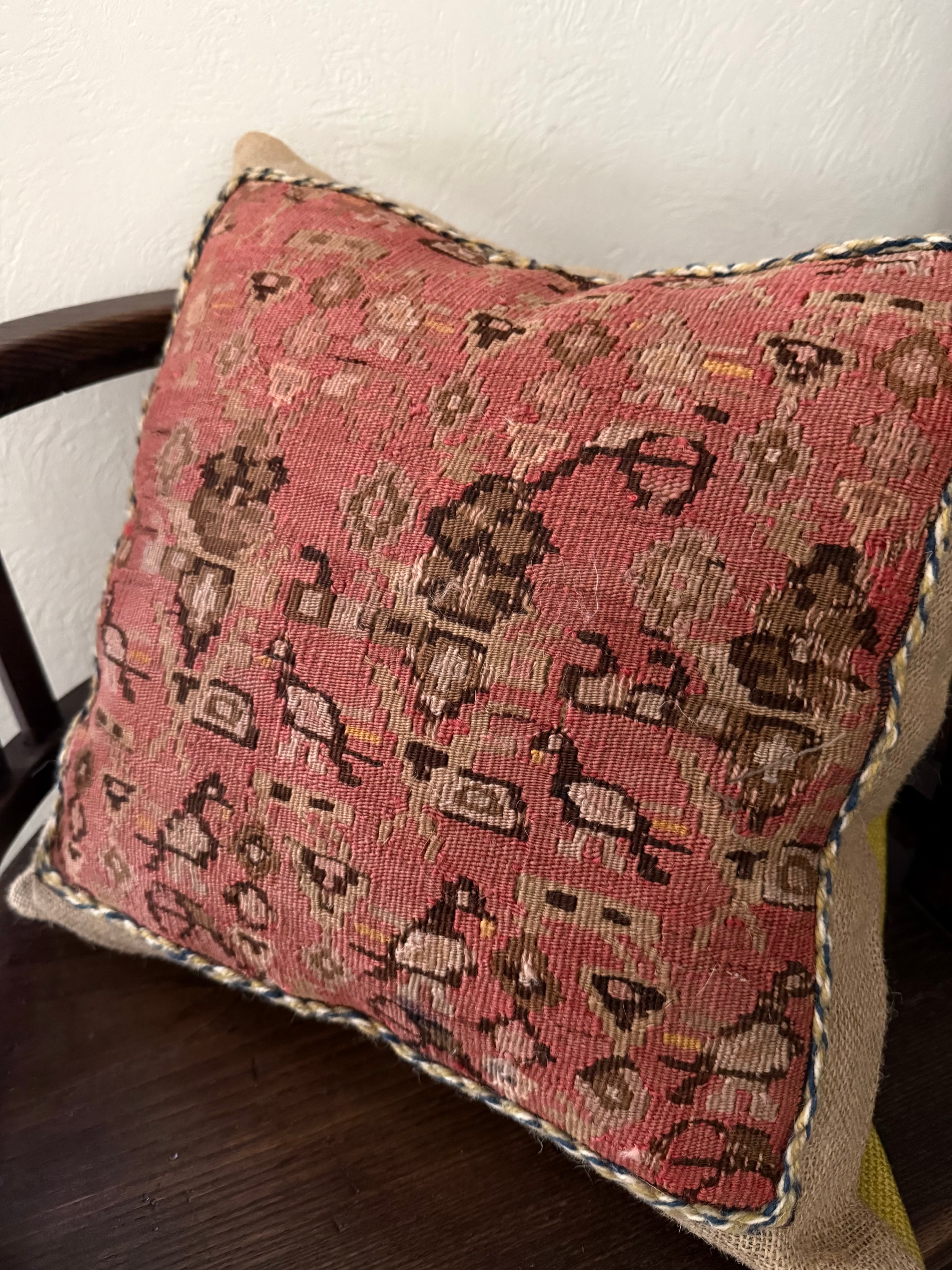 01 Vintage Battaniye Brown Multi （ヴィンテージ バッターニエ