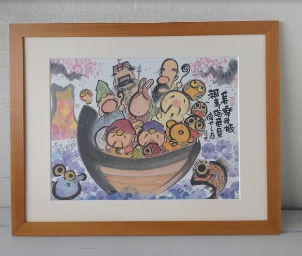 油絵　風景画　教会 キャンバスに描かれた油絵「教会」、60x50インチ。街の風景画。プロの