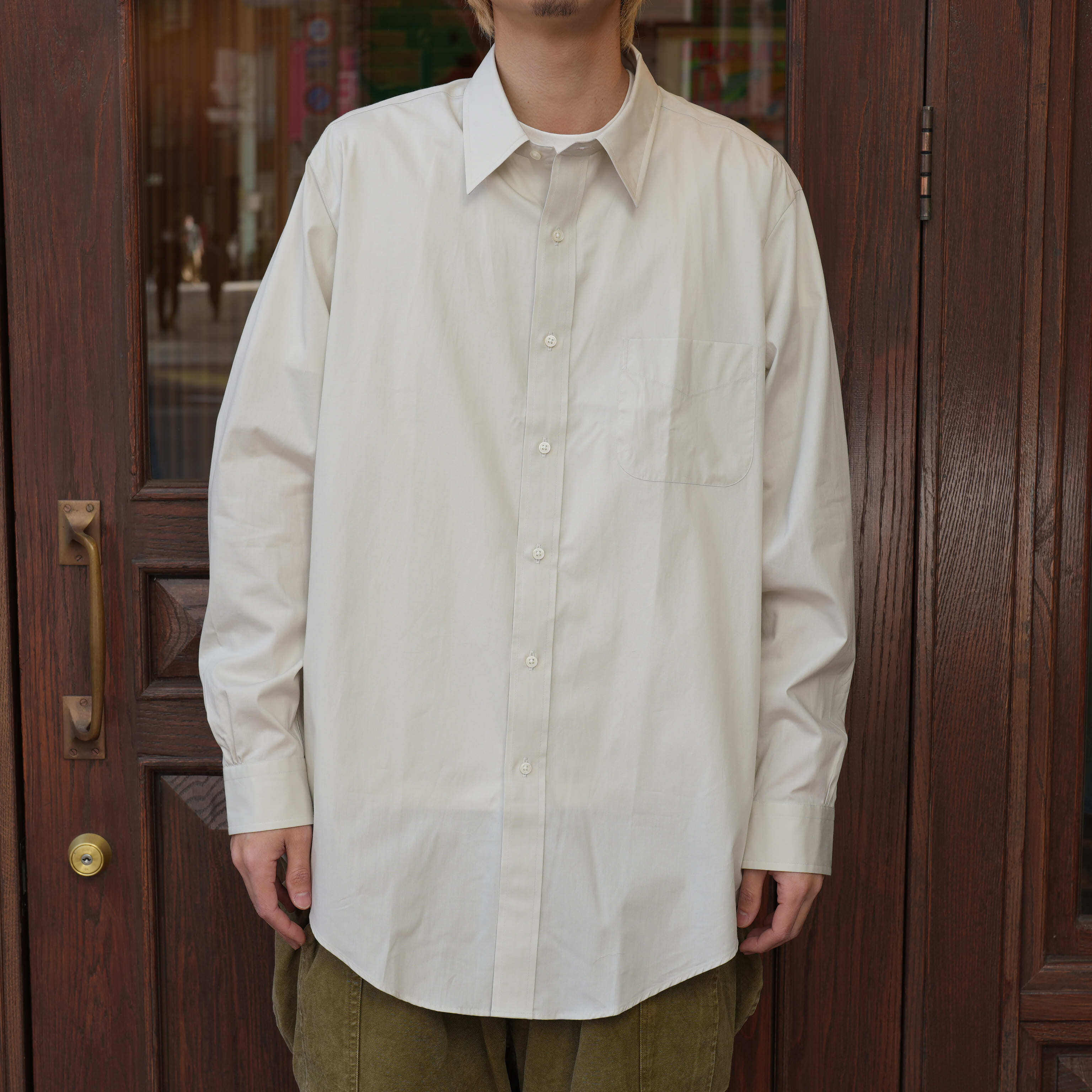 FOUNDOUR シャツ FOUNDOUR (ファウンダ) 26SS 