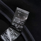 nano universe TOKYO ナノユニバース コットン 2B ジャケット L/ブラック系 レディース