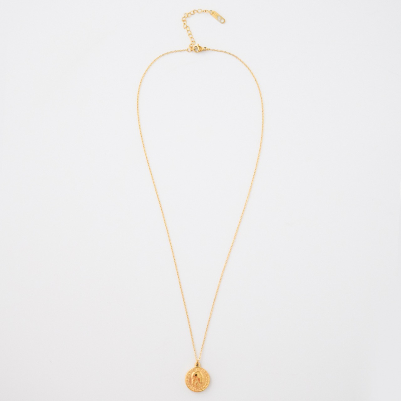イタリアンコインネックレスゴールド