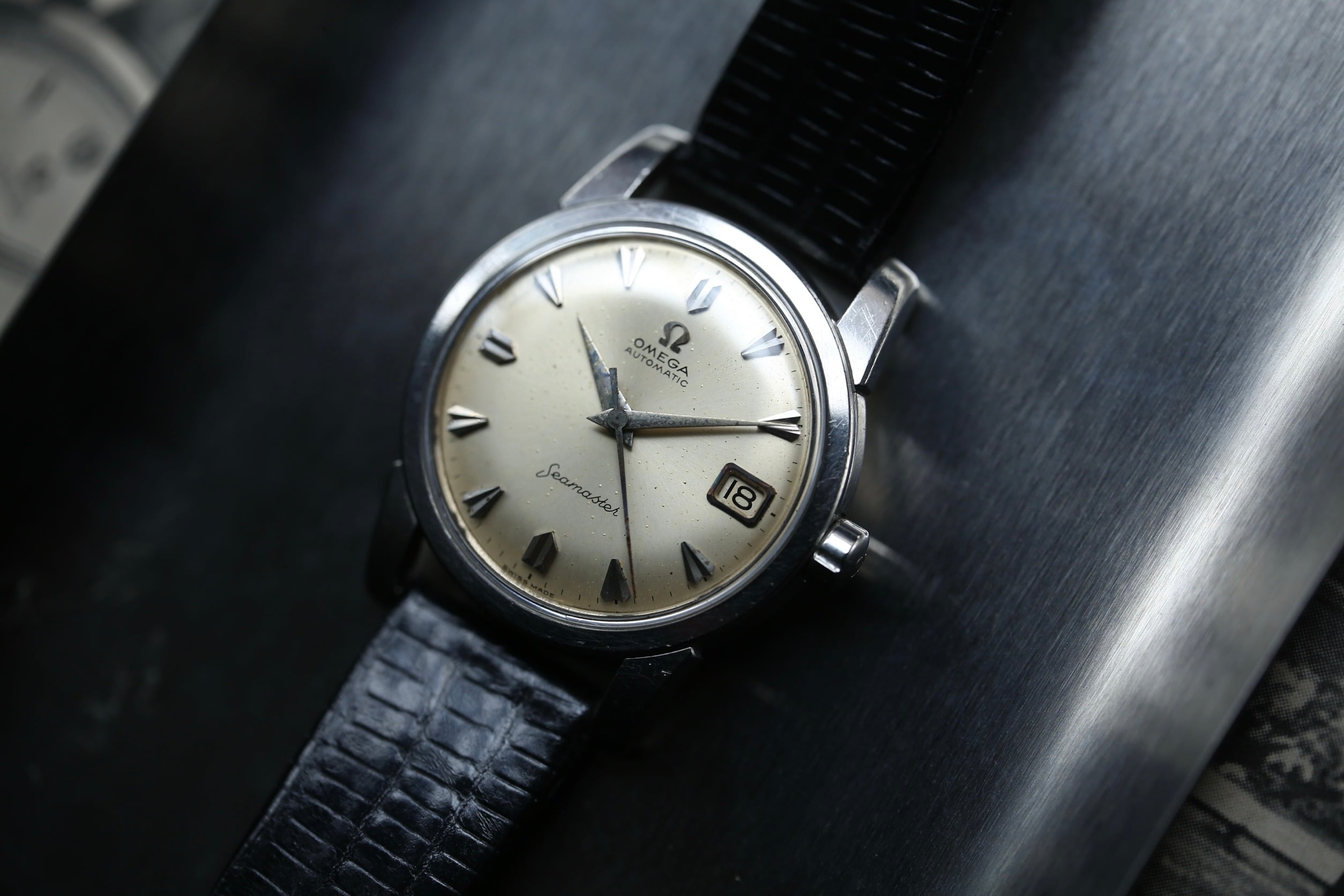 OMEGA】 1959年製 オメガ シーマスター カレンダー 2nd 