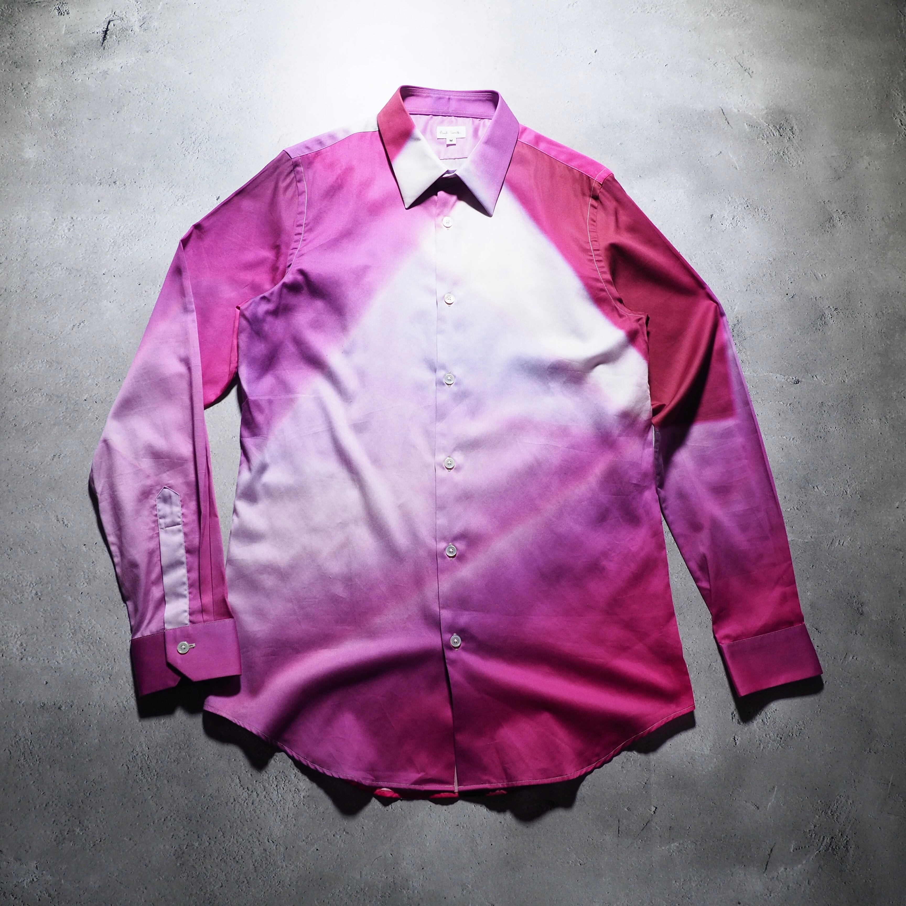 ” Paul Smith ” Bewitching gradation Contemporary art Design Dress shirt