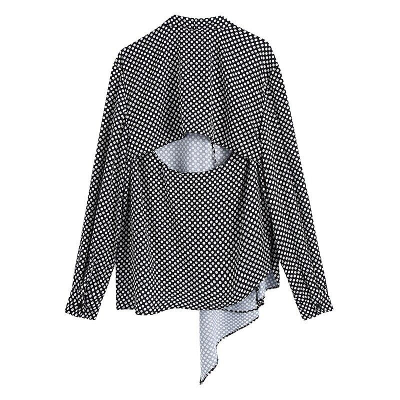 Asymmetry Collar Shirt＊送料込み