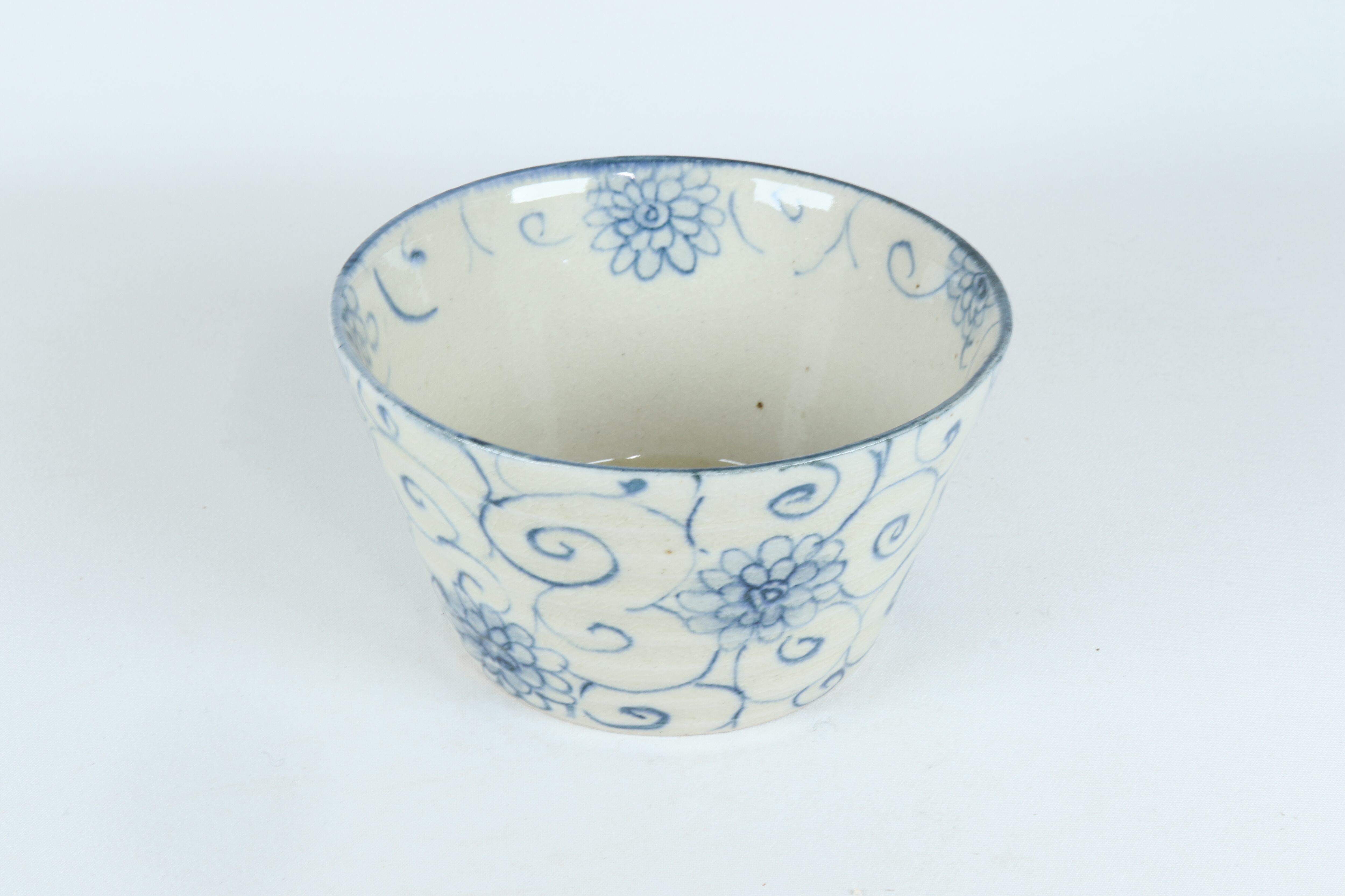 安南 絆丼 小 花唐草【アウトレット】