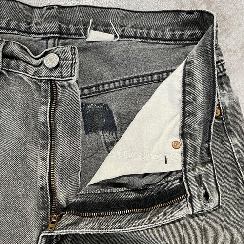 【W32 L0】 メキシコ製 usa levi's ブラック リーバイス 550 詳細写真12