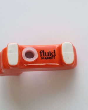 Fluid Market Salt & Pepper Cat 陶器製 塩胡椒入れ ネコ