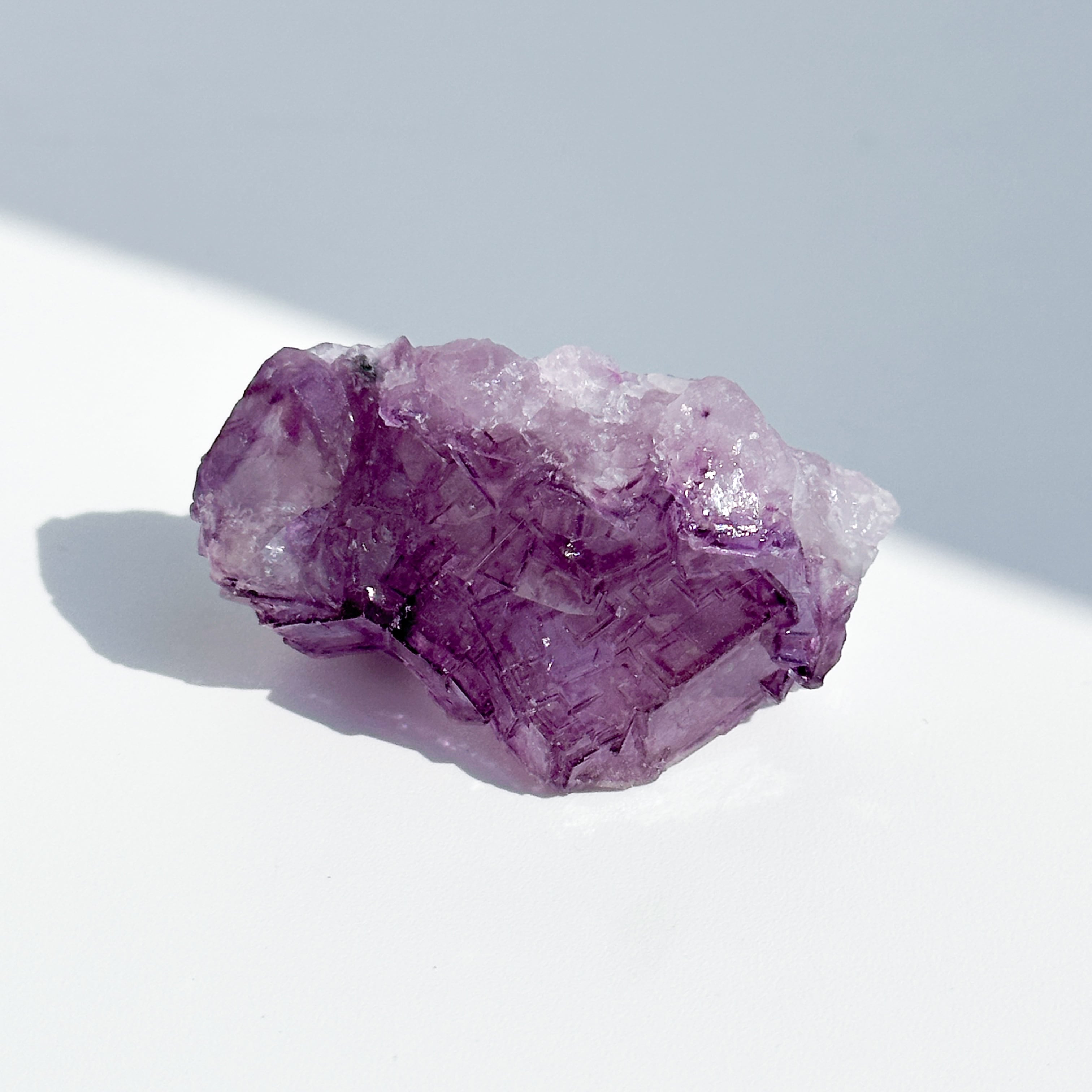 蛍光◎ヤオガンシャン産フローライト 原石03◇ Fluorite From