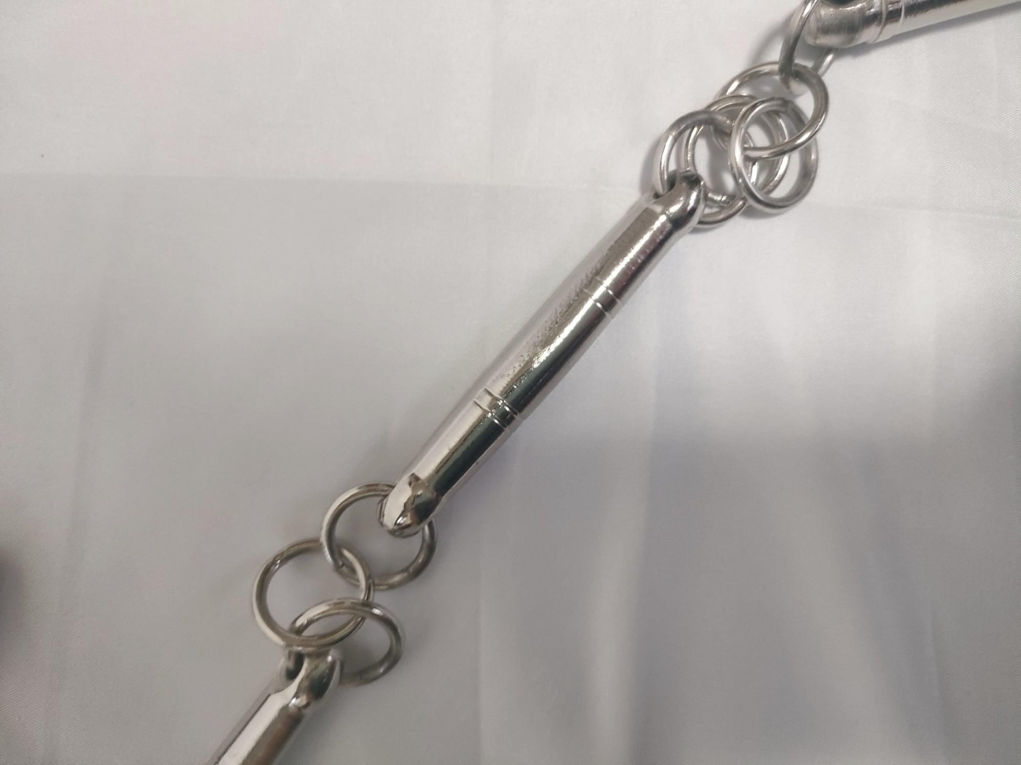 九節棍 高重量版 鉄製 武具レプリカ 太極拳演武用 | 張安堂 本店